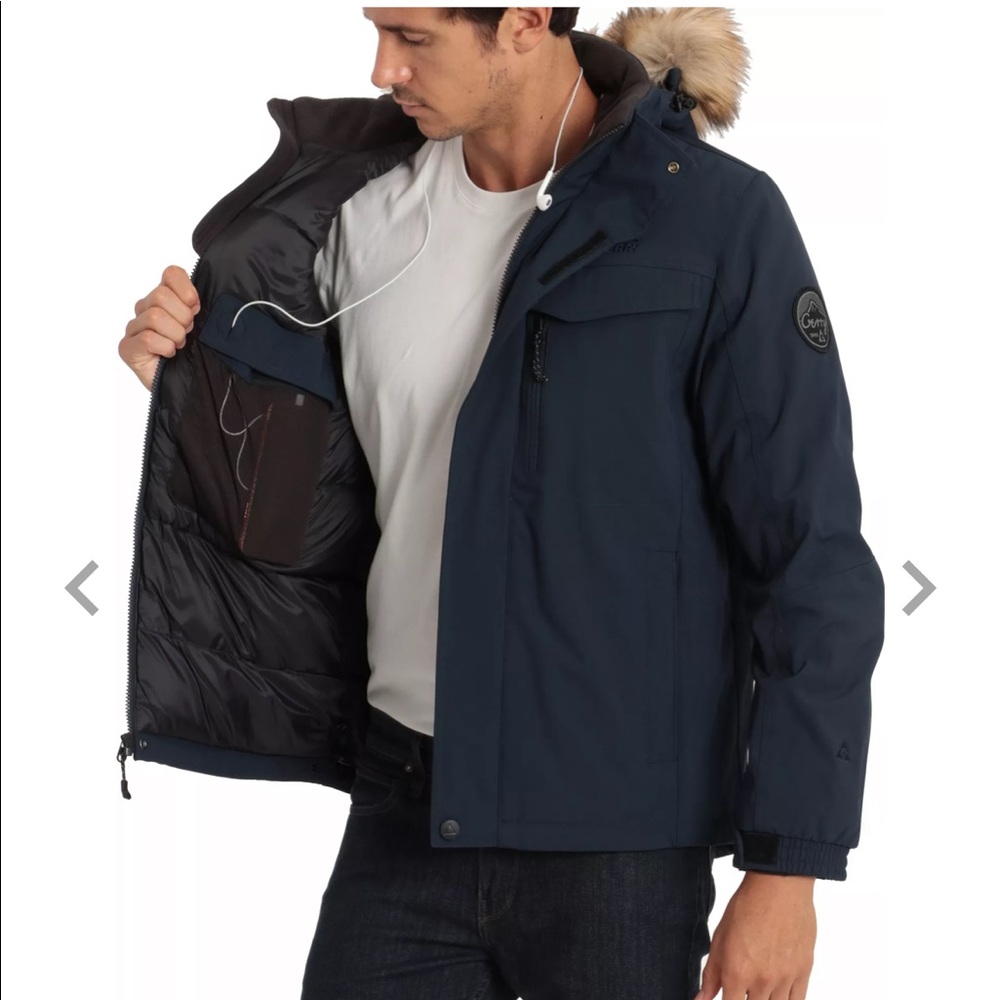 Jacket for the cold size M, color Blue Coal, brand new with tags.